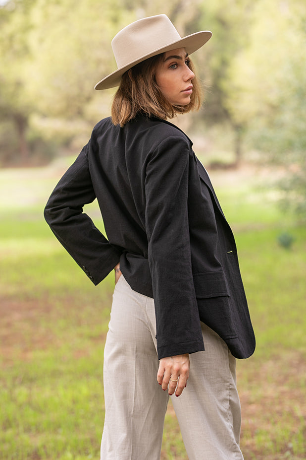 Sun Sea & Roses – Beta Blazer Black