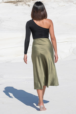 Seven Wonders – Cami Slip Skirt Khaki