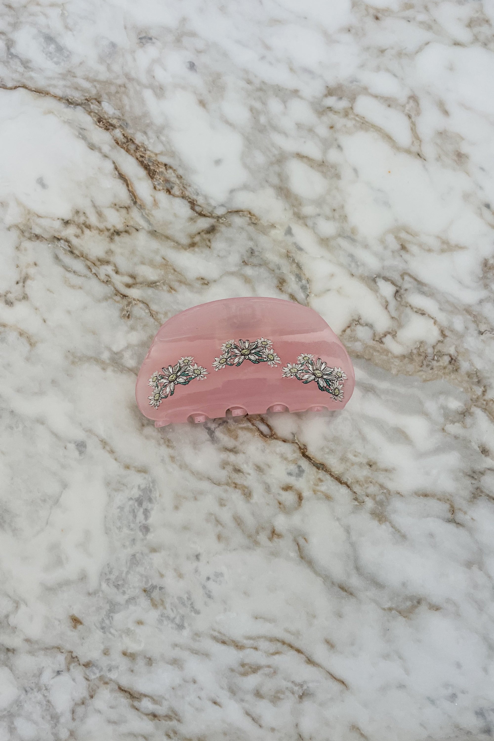 Sun Sea & Roses - Hair Clip Pink Flower