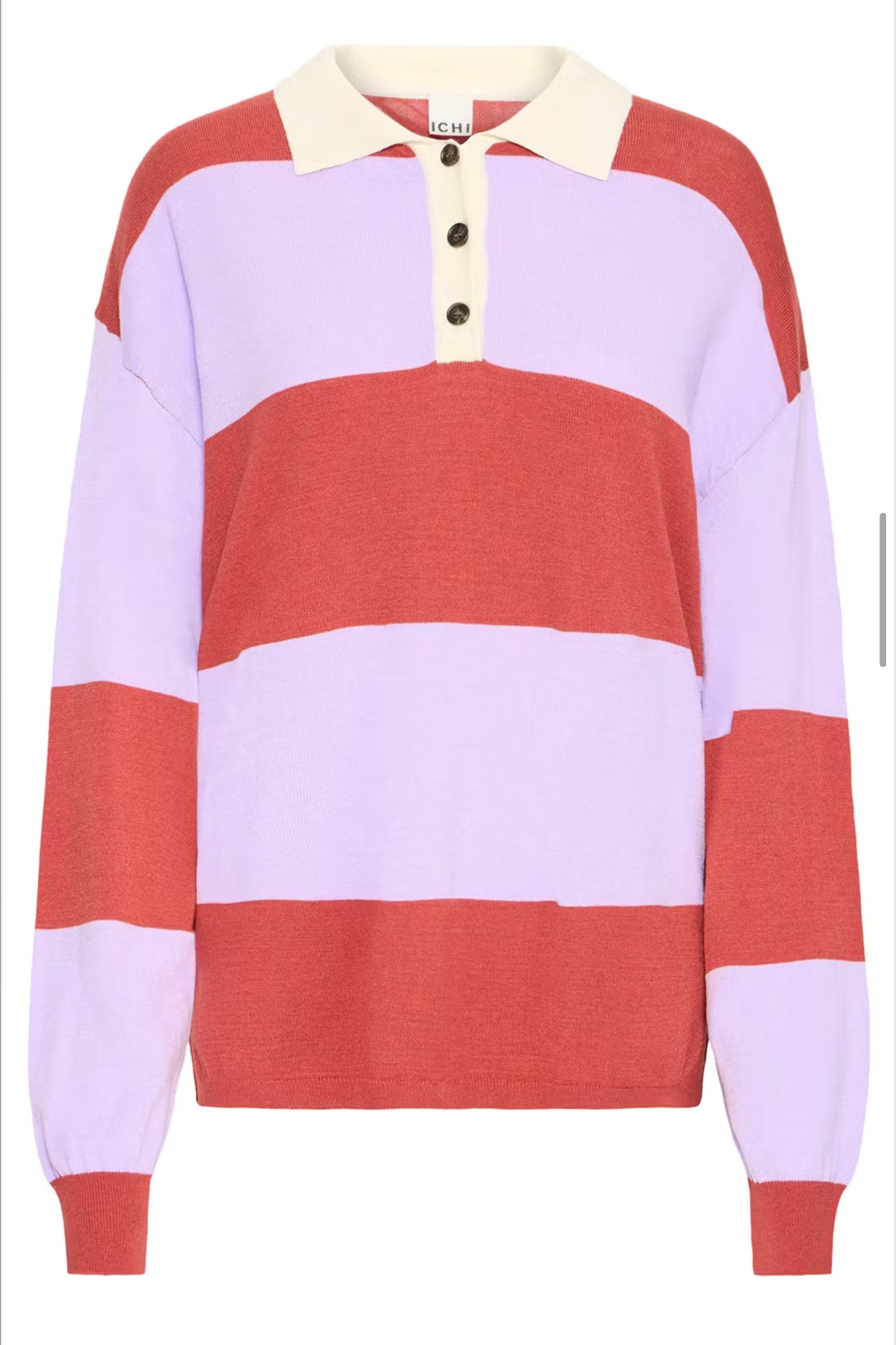 Ichi - Pullover Purple Rose Comb