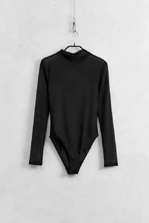 Lumina - Bodysuit See through Black