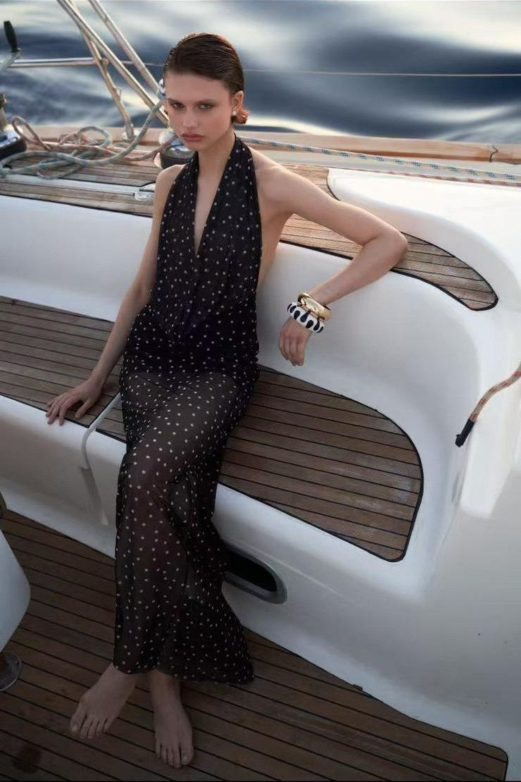 Lumina - Dress Maxi Polka Dots