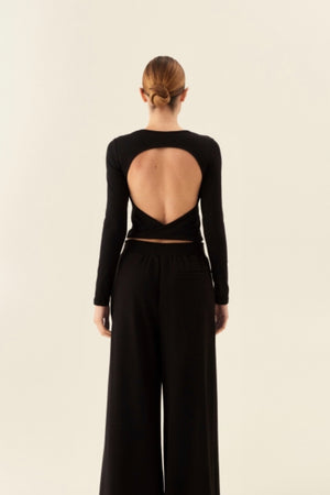 Lumina - Open Back Top Black