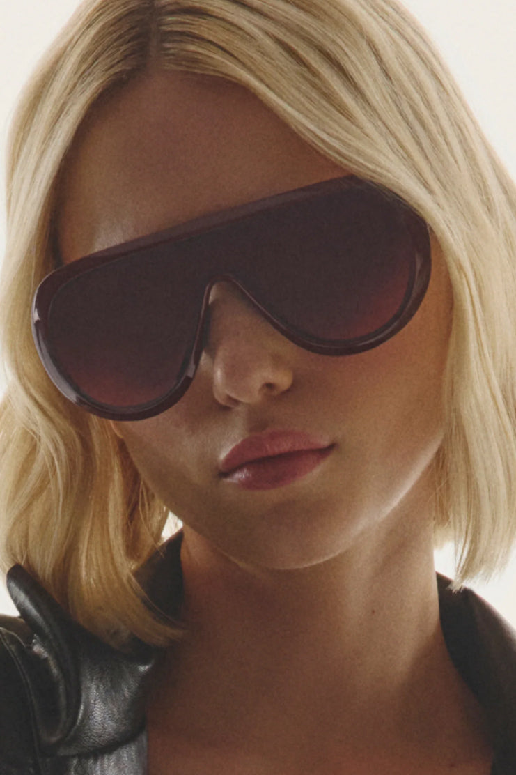 Quay Australia - Set List Espresso Frame / Dark Brown Camel Lens