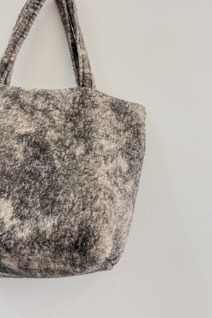 Sun Sea & Roses - Handmade Bag Grey