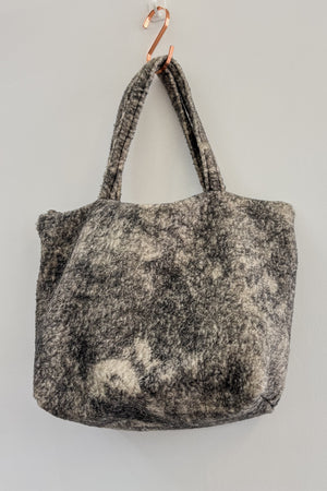 Sun Sea & Roses - Handmade Bag Grey