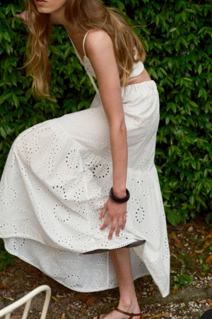Lumina - Skirt Maxi White