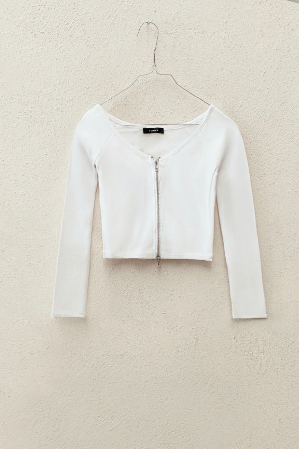 Lumina - Top Zip White