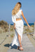 Sun Sea & Roses – Chios Skirt White